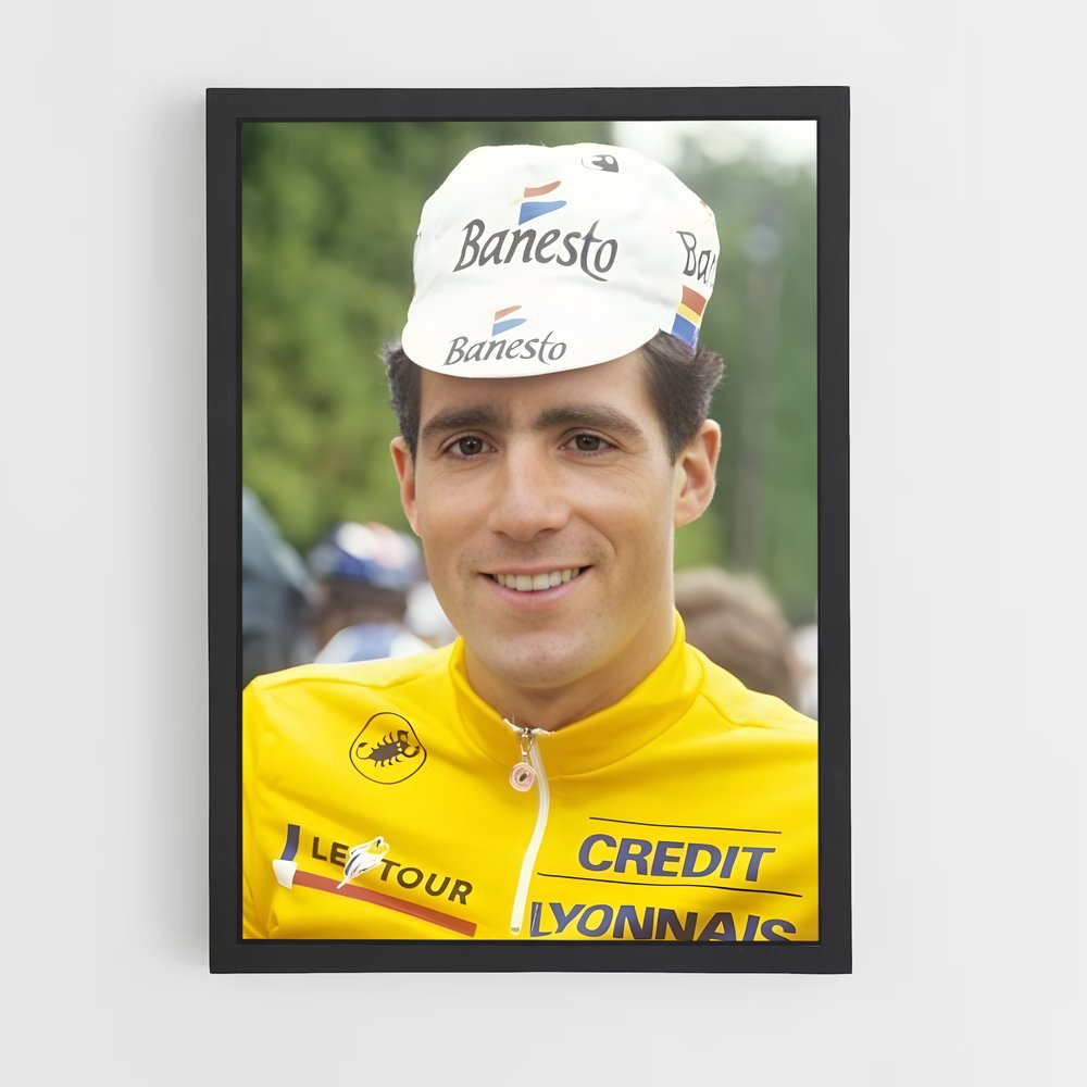 Poster Miguel indurain – affiche Cyclisme (vue 2)